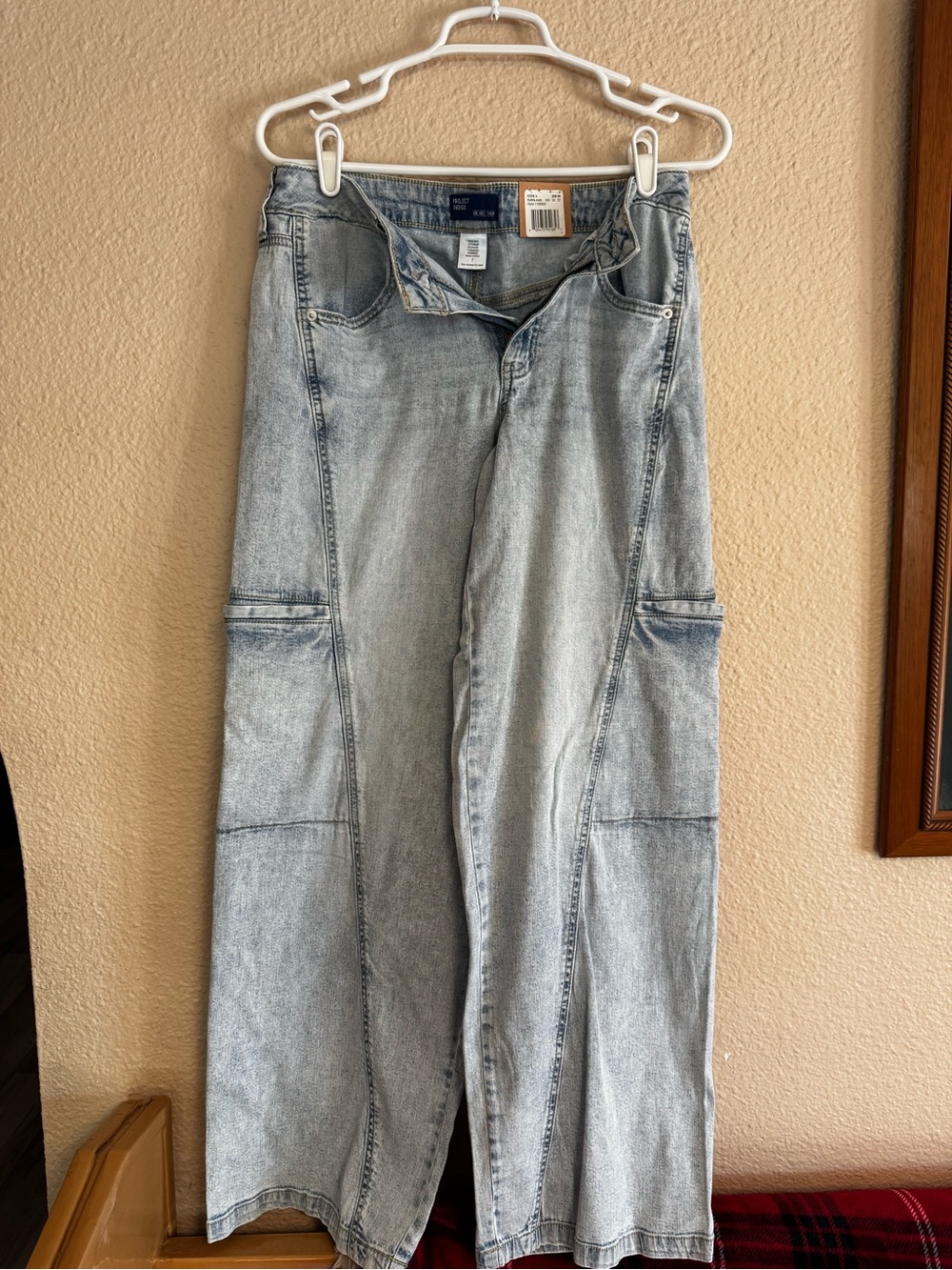 Relaxed Light Blue Juniors Carpenter Jeans - Casual Utility Fit